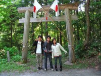 石神神社に着いたぁと思ったら・・・